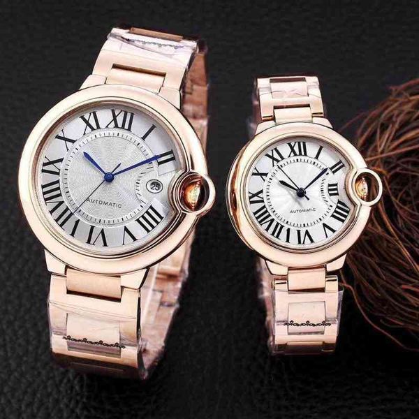 

wristwatches quality gold men watch brand 33mm dial women automatic mechanical stainless steel sapphire reloj ctr male wrist blue, Slivery;brown