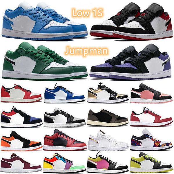 

2021 men women basketball shoes jumpman 1 shadow reverse bred travis nakeskin retro smoke grey mid low paris 1s eur 36-46