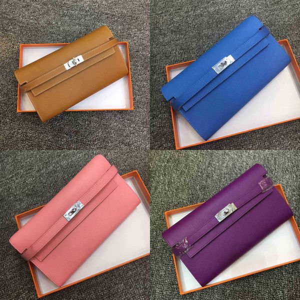 

womens fashion luxury classic premium designer shoulder wallet palm print leather medium long 17ph