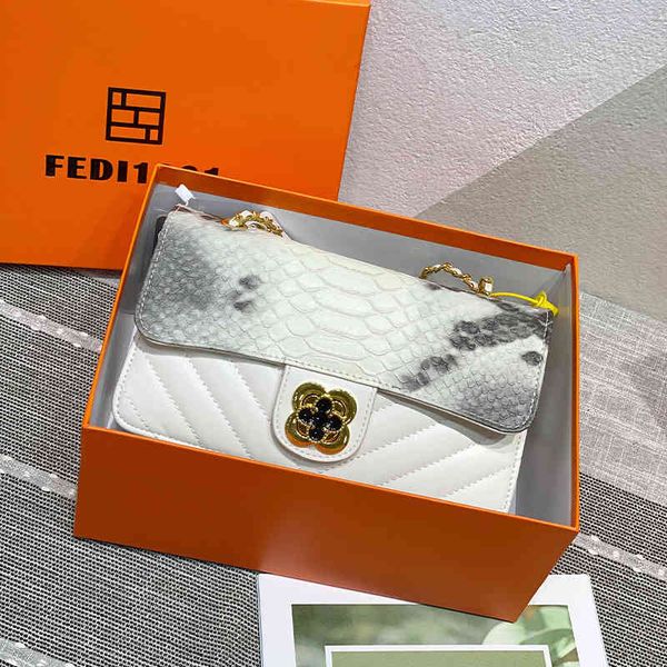 

fashion bag women's small fragrance lingge chain leather msenger sheep one shoulder high sense live broadcast designer bags