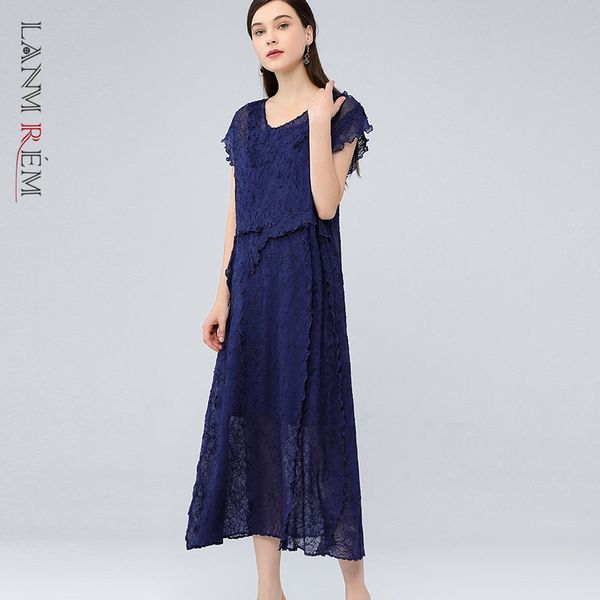 

summer dress for women fashion trend perspective shortsleeved vneck solid color casual ladies elegant yk160 210507, Black;gray