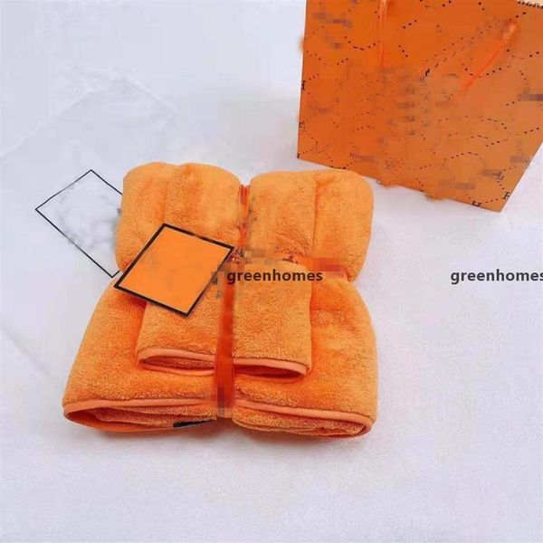 

bath towel two -piece set designer women mens letter cartoon hand towel q2828