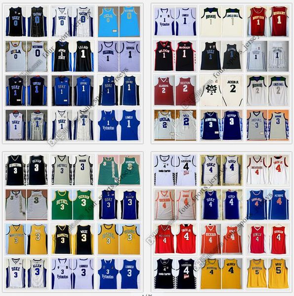 

ncaa basketball jersey towns robertson hardaway jr ingram antetokounmpo harden chamberlain arcidiacono carter payton hayward fultz simmons e, Black;red
