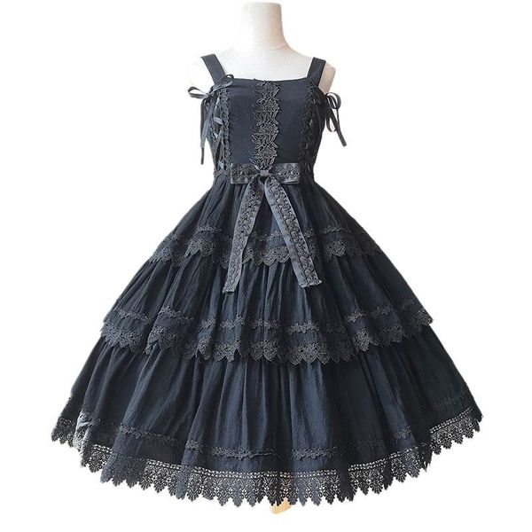 Abiti casual Sweet Layered Lolita JSK Dress Classic Party di InfantaCasual