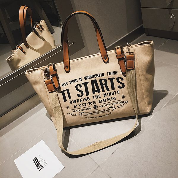 

khaki canvas tote bag for women luxury designer handbag clucth purse shoulder crossbody bags shopping bucket bag wallet