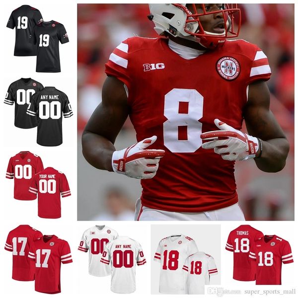NCAA College Football Maglie Mens Kenny Bell Jersey Ndamukong Suh Vincent Valentine Andrew Bunch Maglie Camicia cucita personalizzata