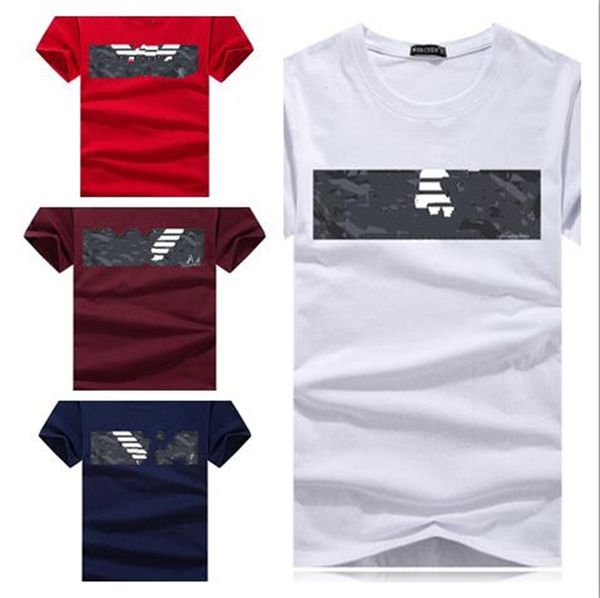 

summer new men's t-shirts ice silk short-sleeved plaid printing letter printing designer youth trend large size s-xxxxl, White;black