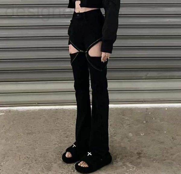 

women's jeans designer  smfk mermaid motorcycle zipper jeans oyux, Blue