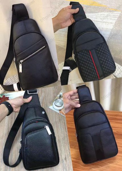 

designer bags classic designer mens leather chest bags luxurys shoulder trend sling bag