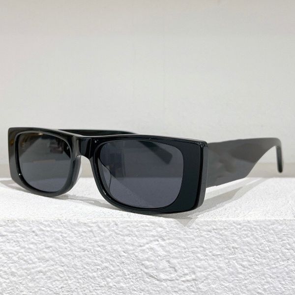 

popular mens womens luxury designer sunglasses z2508 acetate rectangular frame wide temples with logo highlights brand charm classic timeles, White;black