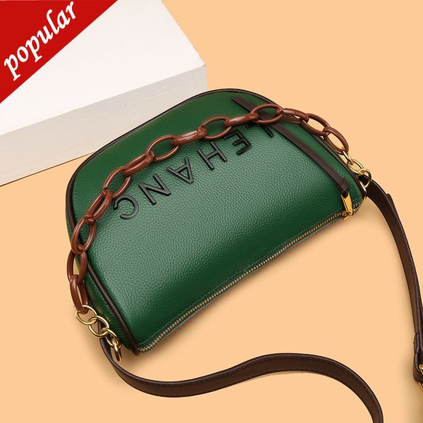 

2022 one shoulder layer leather small bag new women's fashion handbags