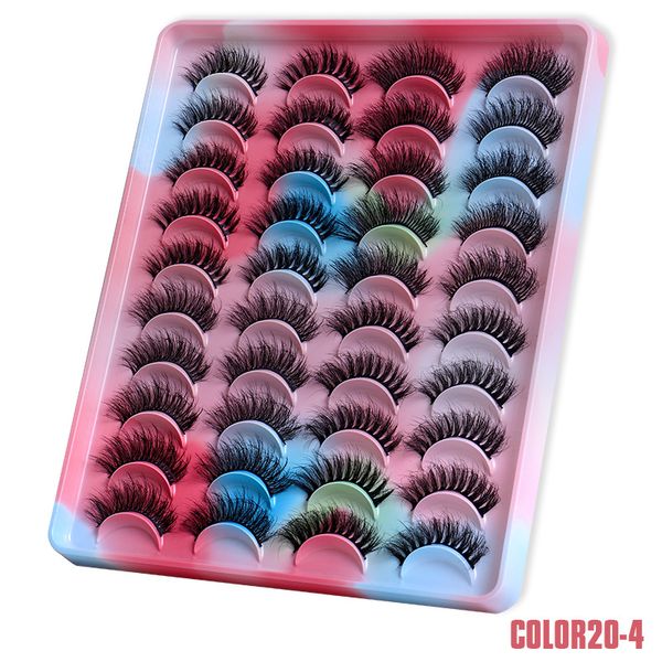 

premium thick curly mink false eyelashes extensions soft & vivid hand made multilayer 3d mink fake lashes makeup accessory easy to wear 4 mo