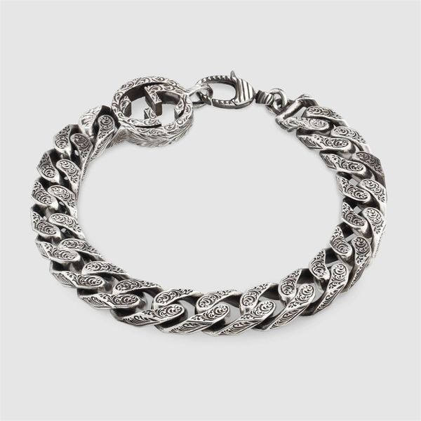 

82% off online sale carved hollow bracelet versatile men's women's bracelet valentine's day gift, Black