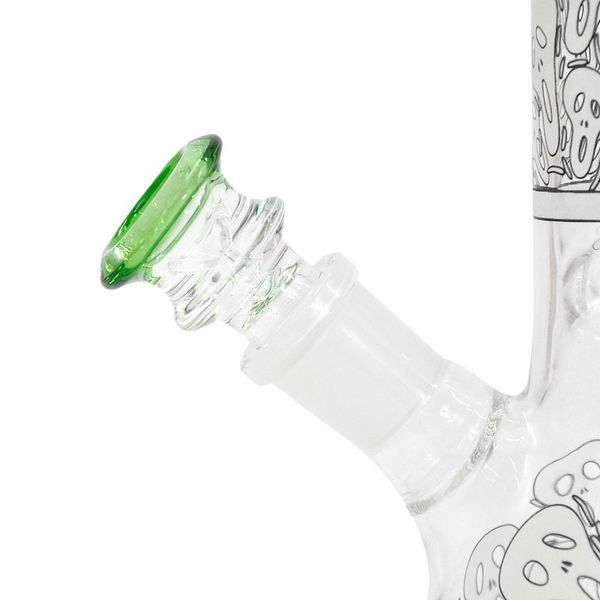 14 mm Größe Shisha Schüssel Raucherzubehör Hochborsisilikatglas Bong-Gelenkkopf Klar Schleudermännchen Schüssel für Wasserrohr Waschablichtertyp