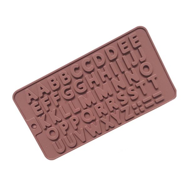 Backformen Englische Buchstaben Pralinenformen DIY manuelles Backen Zucker Drehform Schokoladensplitter BBB14593