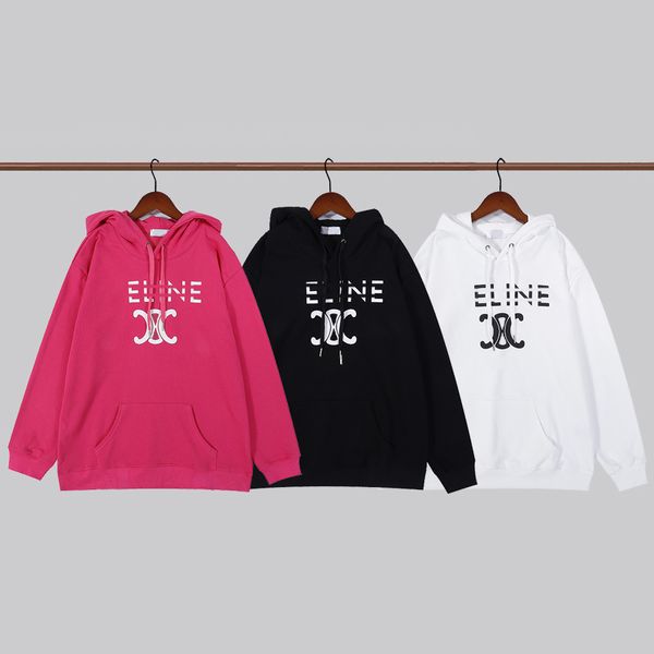 

mens and womens hoodies smile printing long sleeve hoodie style winter sweatshirt men designer sweatshirts, Black