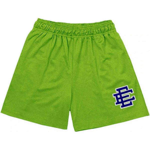 

brand summer men's fashion luxury eric emanuel shorts ee basic short designers newyork city skyline fitness beach breathable women mesh, White;black