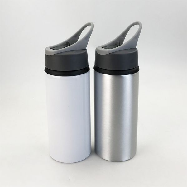Großhandel! Sublimation leerer Wasserkocher mit Hundle 600 ml 20oz Wasserflasche DIY mit Adlermunddeckel Seefracht