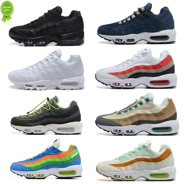 

2022 classic 95 airmaxs mens running shoes greedy 3.0 chaussures 95s air neon triple black white khaki total orange grape safari designer
