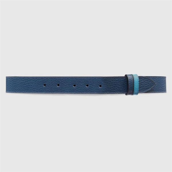 

10a reversible blue genuine leather silver buckle belt belts for men highest quality new women belt with green box 643847 71177j, Black;brown
