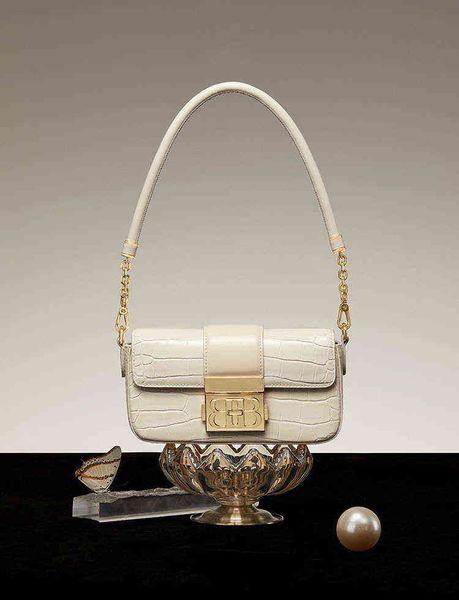 

harmonica bag female 2022 new fashion high sense light luxury chain niche design armpit single shoulder messenger bag