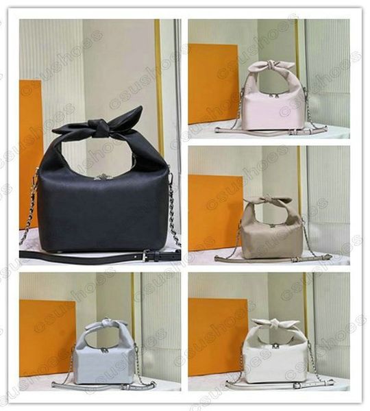 

m20703 why knot small handbag bag women designers luxurys monograms hollow out handle shoulder designer crossbody bags m20700 m20701 m55806