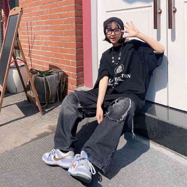 

men's t-shirts cole buxton minimalist cb letter print short sleeve high street fashion brand loose couple men's and women's r, White;black