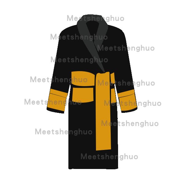 

22 designer brands of women's pajamas women's and women's all-use cotton robe bathrobe home wear long sleeve underwear vettac, Black;brown