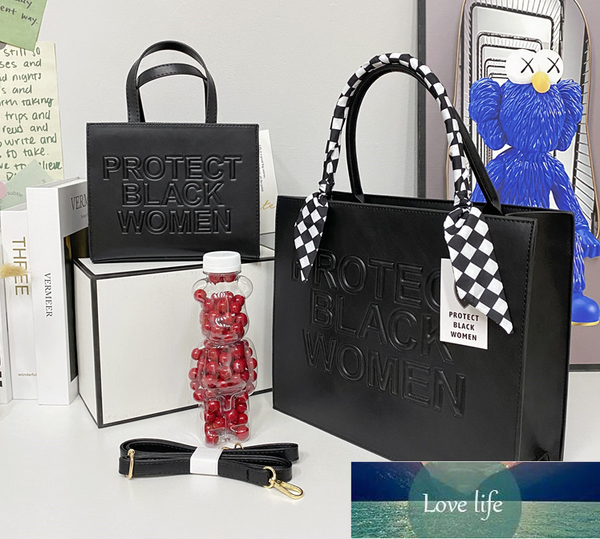

european and american ladies tote bag large and small bags summer new crossbody bag embossed letter pack