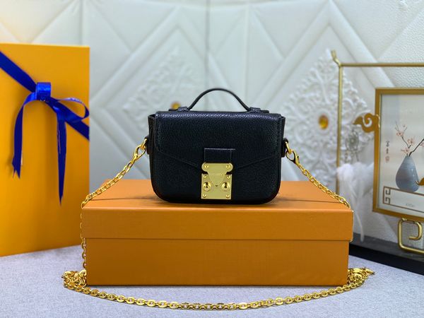 

mini flap crossbody bag new quality genuine leather women's designer handbag small square shoulder purse messenger 81390