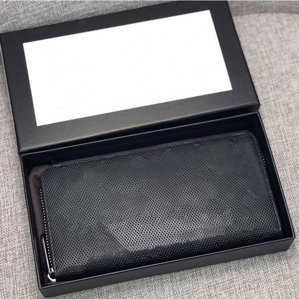 

luxury card holder famous designer men wallet fashion leather purse business style cowhide long wallet and short black key pouch, Brown;gray