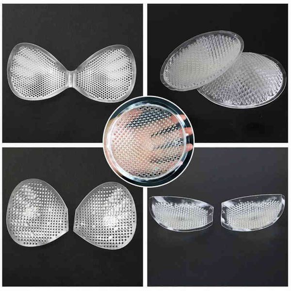 

nxy breast pad transparent nipple cover plunge prom dresses bra silicone stickers accessories invisible breast pads pasties 220610