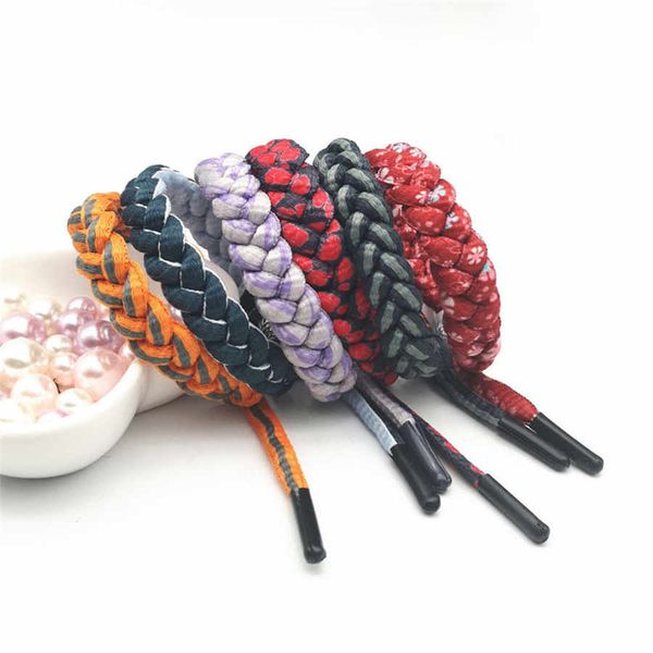 Bracciale intrecciato anime per uomo donna corda regolabile tessuto cosplay braccialetto sportivo braccialetti braccialetto giocattoli regalo di Natale