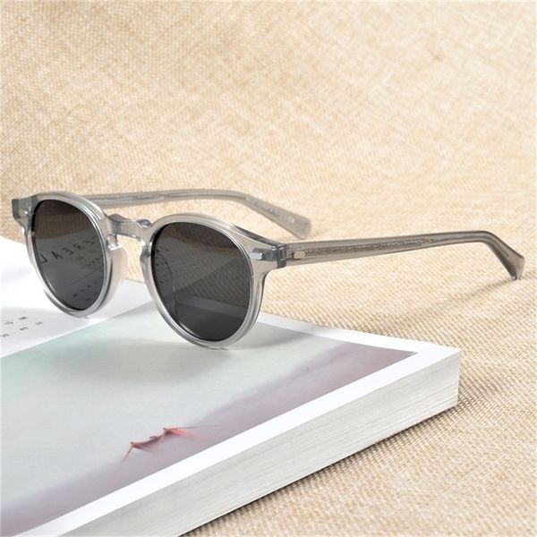 

ov5186 brand designer men women sunglasses vintage polarized sunglasses famous brand peck retro sun glasses gafas 220617, White;black
