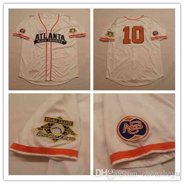

xflsp atlanta jersey #10 black league white baseball jerseys