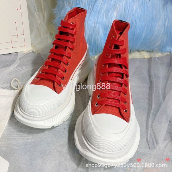 

dress shoes high canvas shoes women's style with thick bottom muffin dad casual, Black