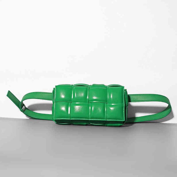 

bottegas bag handbags designer cassette woven pillow square mobile phone messenger waist womens fashion ins summer chest venetas leather zc