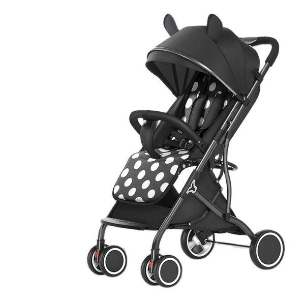 Passeggino Parti Accessori Bambino Con Trolley Ombrello Da Viaggio Auto Pieghevole Ultraleggero Semplice Bambino Portatile E GrilsPasseggino