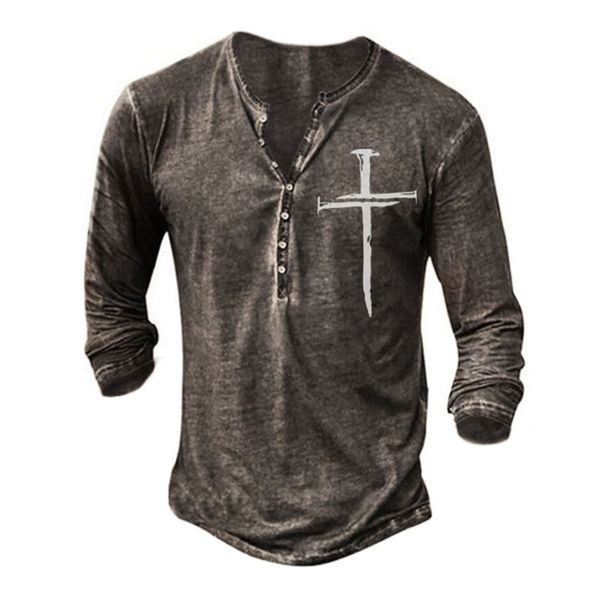 

bababuy imitation cotton t shirts men long sleeve punk style oversized v collar 66 3d printed t shirts 220601, White;black