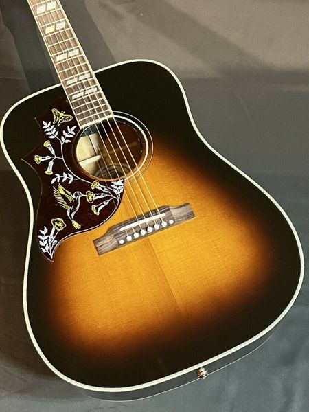 

hummingbird standard vintage sunburst left hand electric guitar