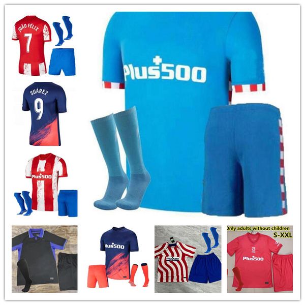 

soccer jerseys 22 23 joao felix 2022 2023 m. llorente suarez correa camiseta football shirts uniforms men kids kit griezmann r. de paul cunh, Black;yellow