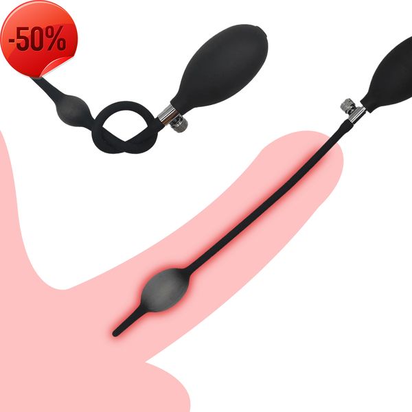 

soft silicone rod tool expansion plug urethral catheter products erotic toys for man gay shop for couples, Black;white