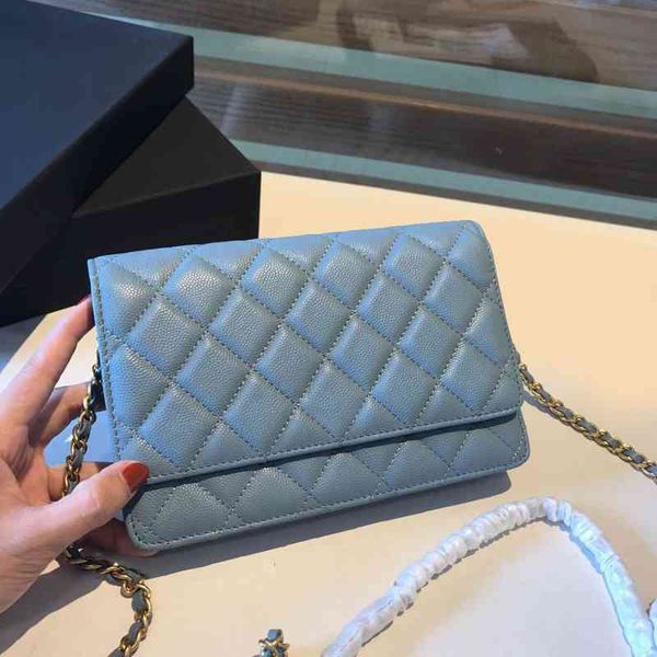 

new brand high end custom luxury mobile phone bag woc caviar shoulder diamond female fashion