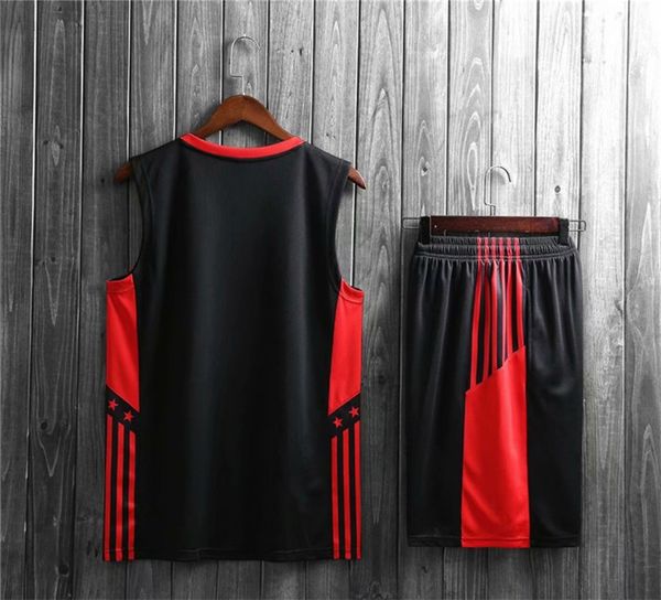 

nb032 basketball jersey sport wears athletic outdoor apparel college, Black