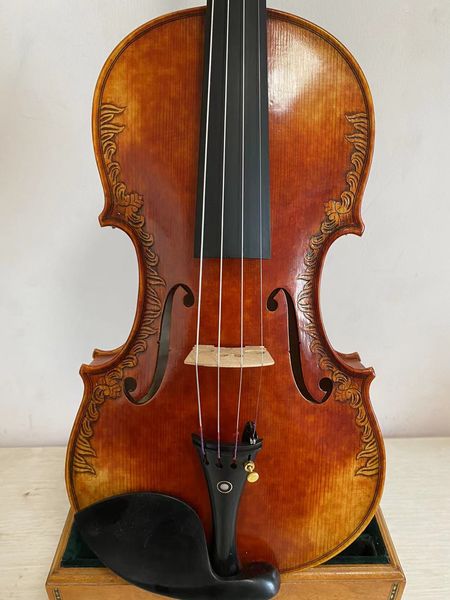 

master 4/4 violin spruce hand carved nice sound 2021