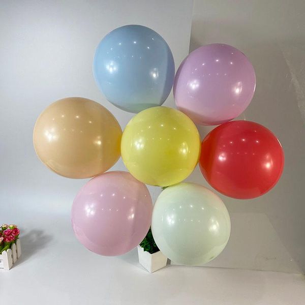 Decorazione per feste 5-36 pollici Amaretto Colore Lattice Palloncino pubblicitario Giocattoli per bambini Famiglia Matrimonio Feste di compleanno FornitureBollParty