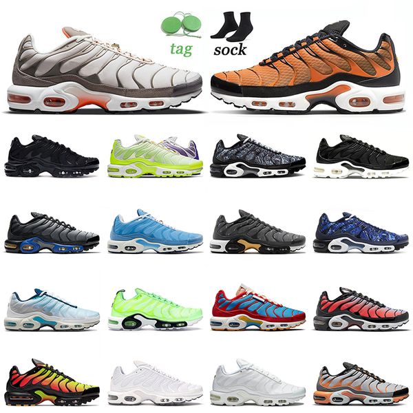 

mens women tn plus se running shoes tuned size 12 sneakers first use orange black color flip pack grape university blue kiss psychic sisterh