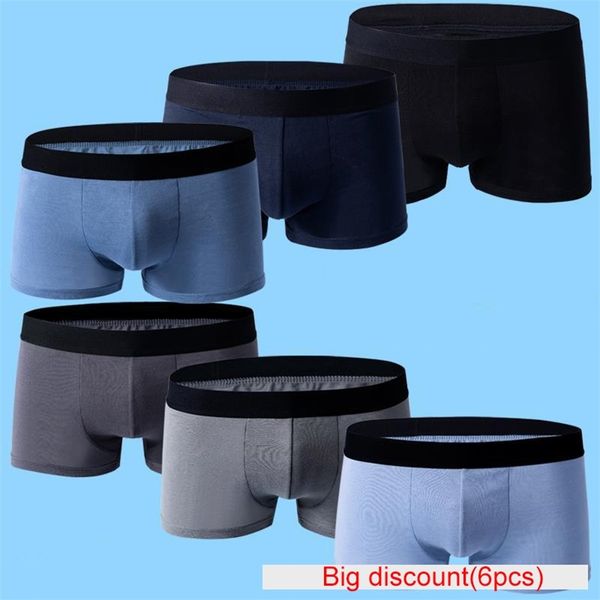 

lot underwear men boxer homme brand mens underpants male panties breathbale shorts u convex pouch men l lj201110, Black;white