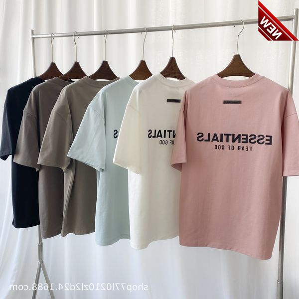 

50% off discount s back offset letter22 summer new loose simple street style short sleeve factory direct sale, White;black