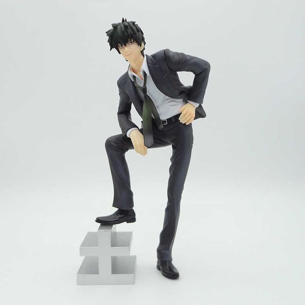 

huiya01 anime 1/8 scale painted figure gintama suit version hijikata toushirou action pvc figure toy brinquedos 20.5cm q0722